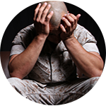 Military Man Suffering from PTSD