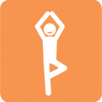 Icon of person exercising